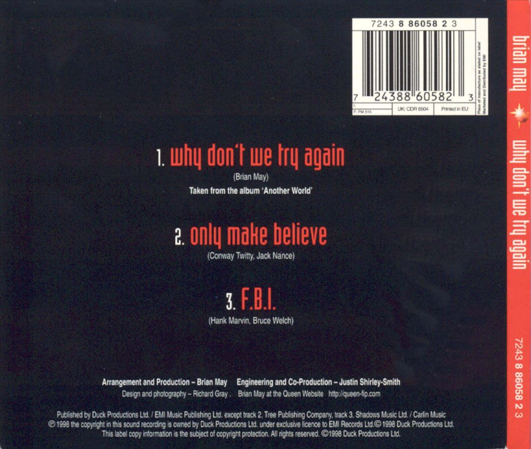 Why Don't We Try Again cover art