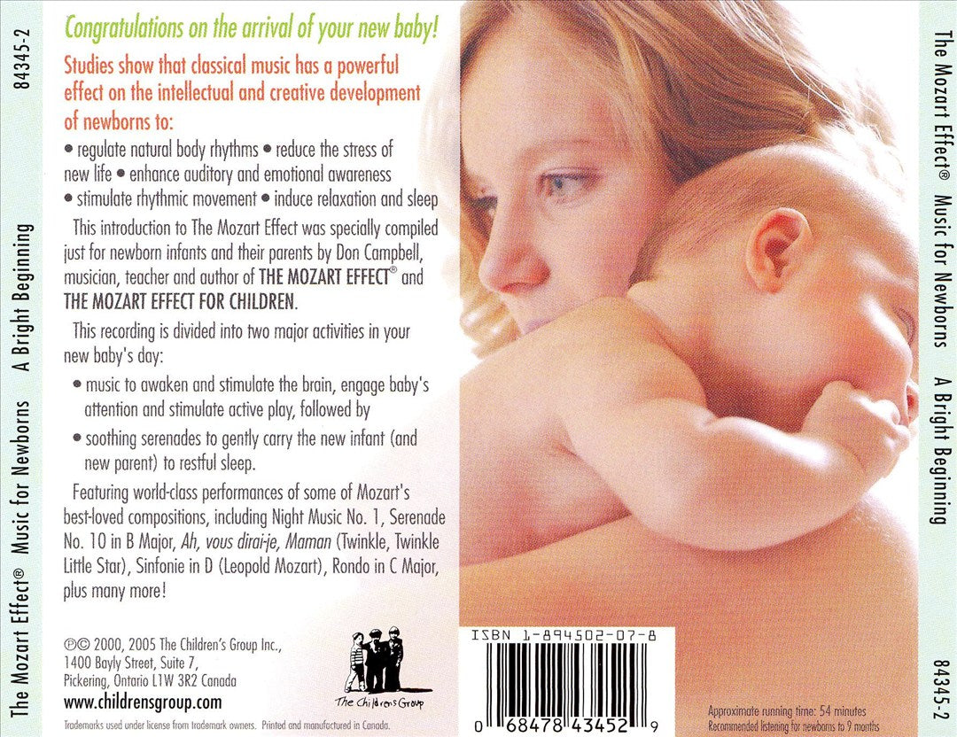 Mozart Effect: Music for Newborns - A Bright Beginning cover art