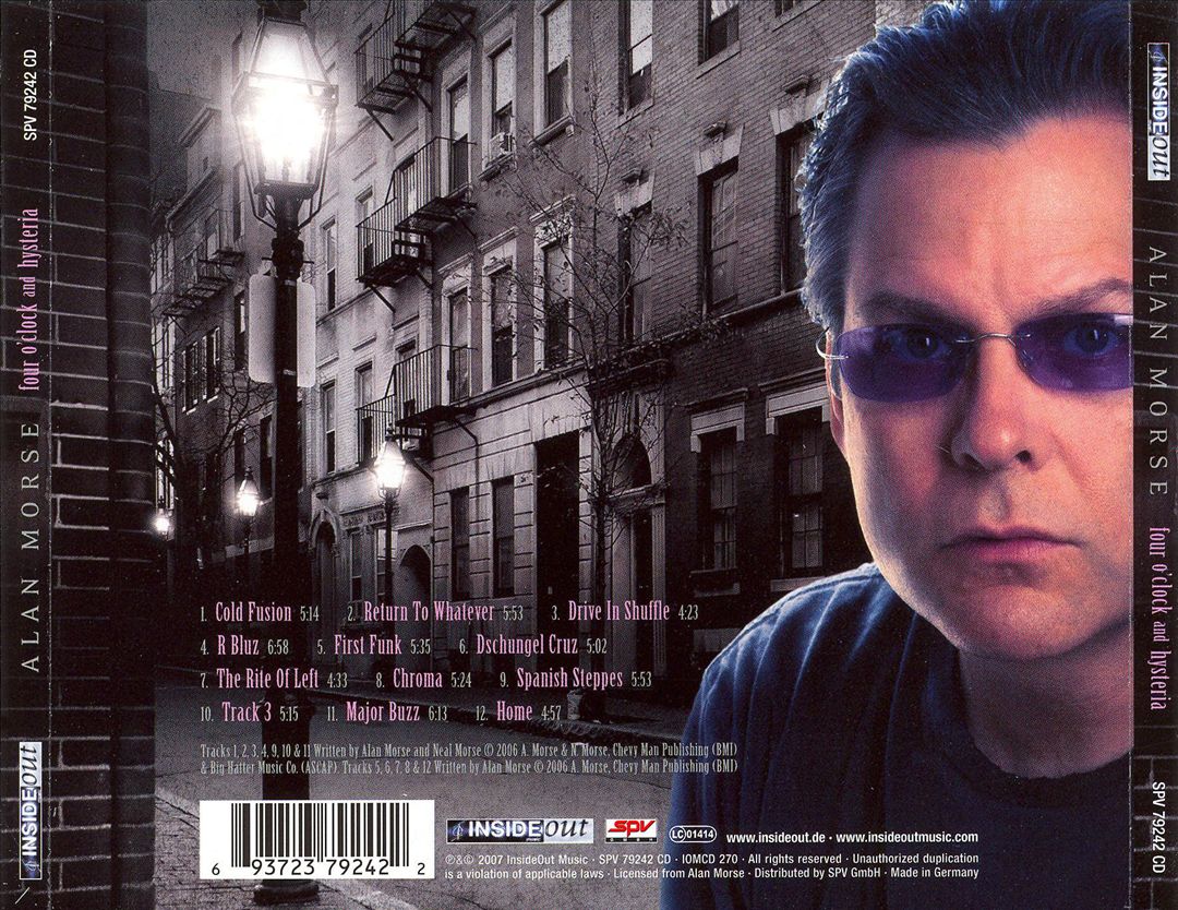 Four O'Clock and Hysteria cover art