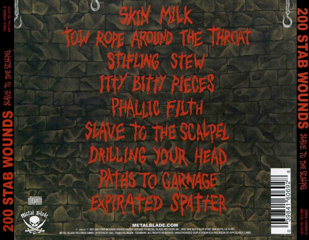 Slave to the Scalpel cover art