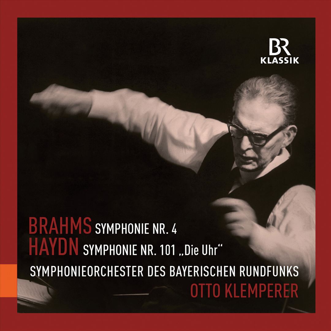 Brahms: Symphony No. 4; Haydn: Symphony No. 101 "Die Uhr" cover art