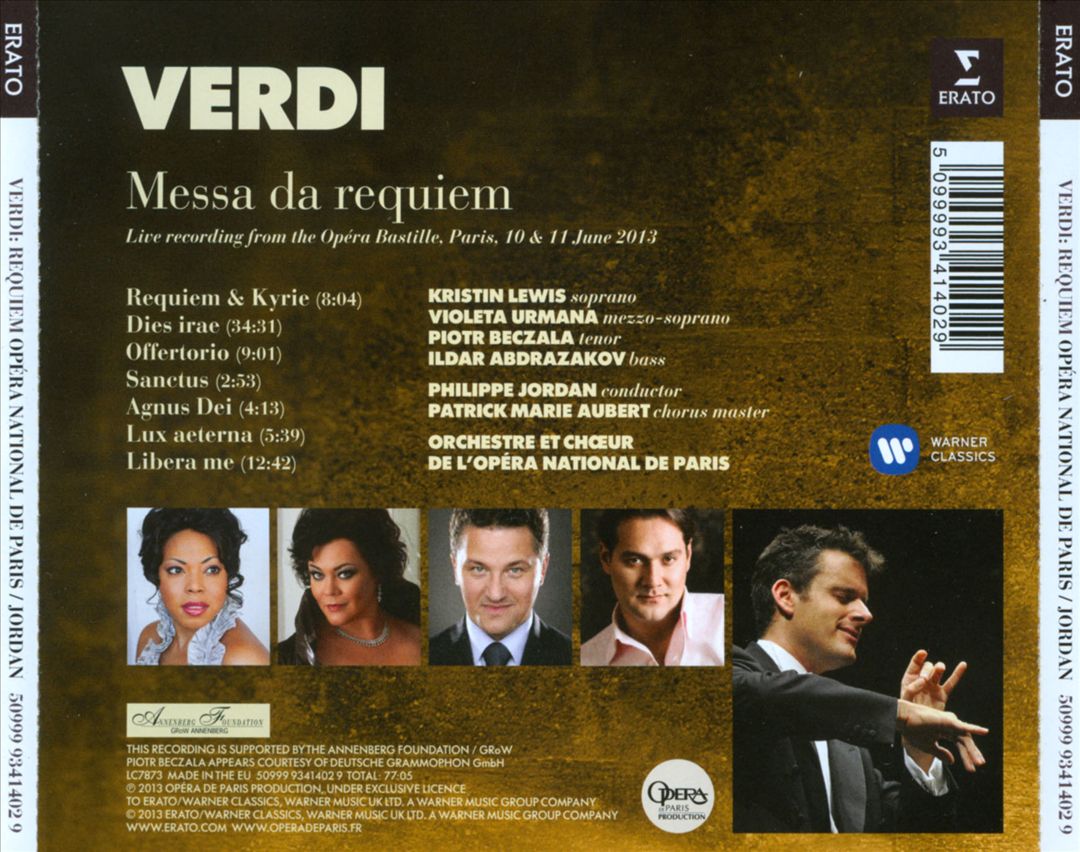 Verdi: Requiem cover art