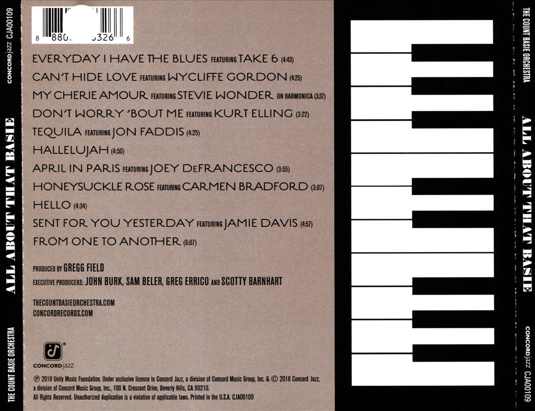 All About That Basie cover art