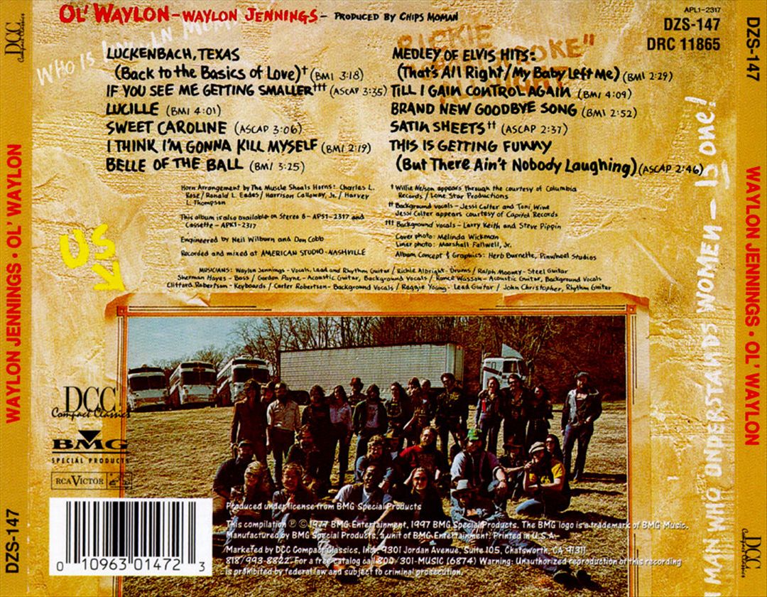 Ol' Waylon cover art