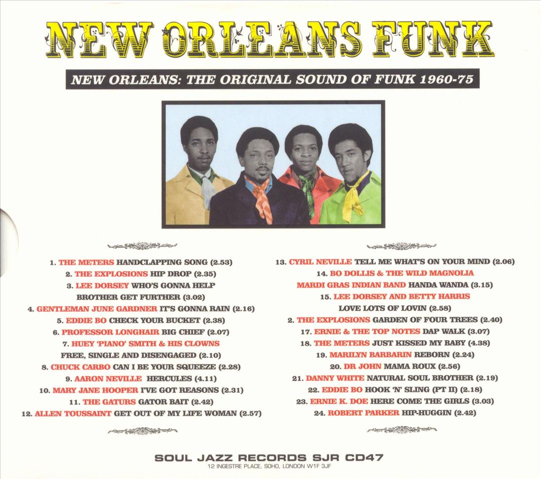 New Orleans Funk: Original Sound of Funk cover art