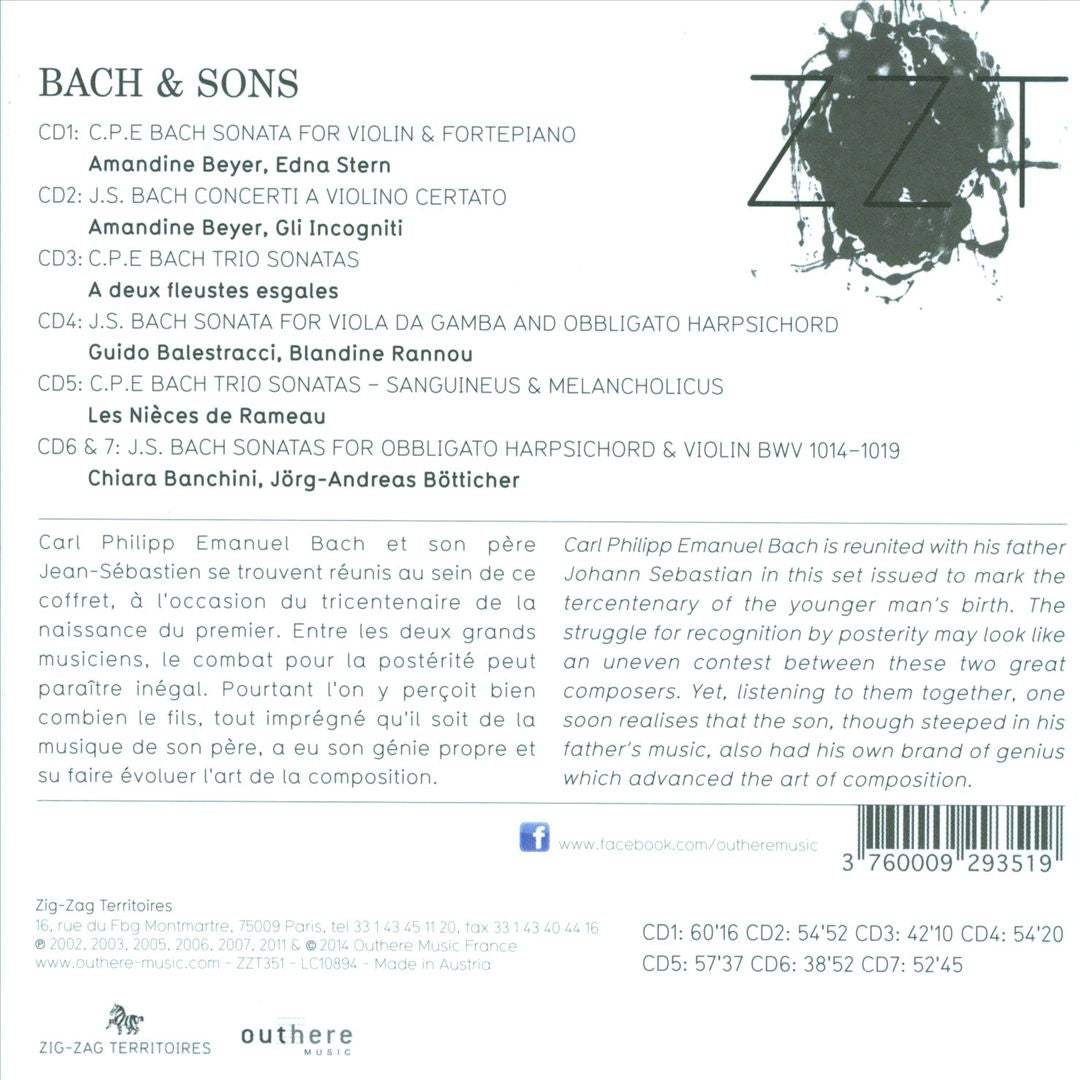 Bach & Sons cover art