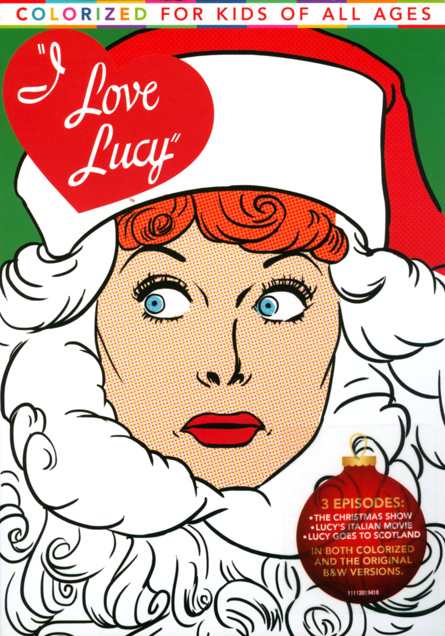 I Love Lucy: Colorized Christmas Special cover art