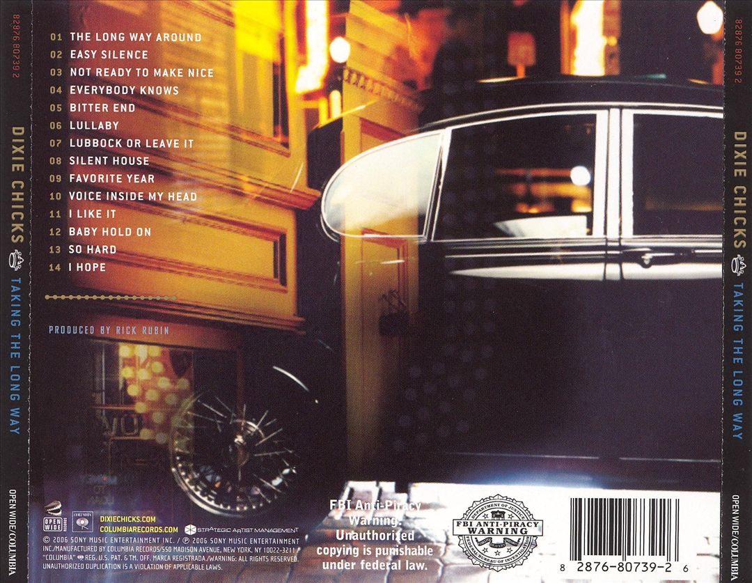 Taking the Long Way cover art