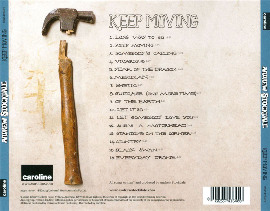 Keep Moving cover art