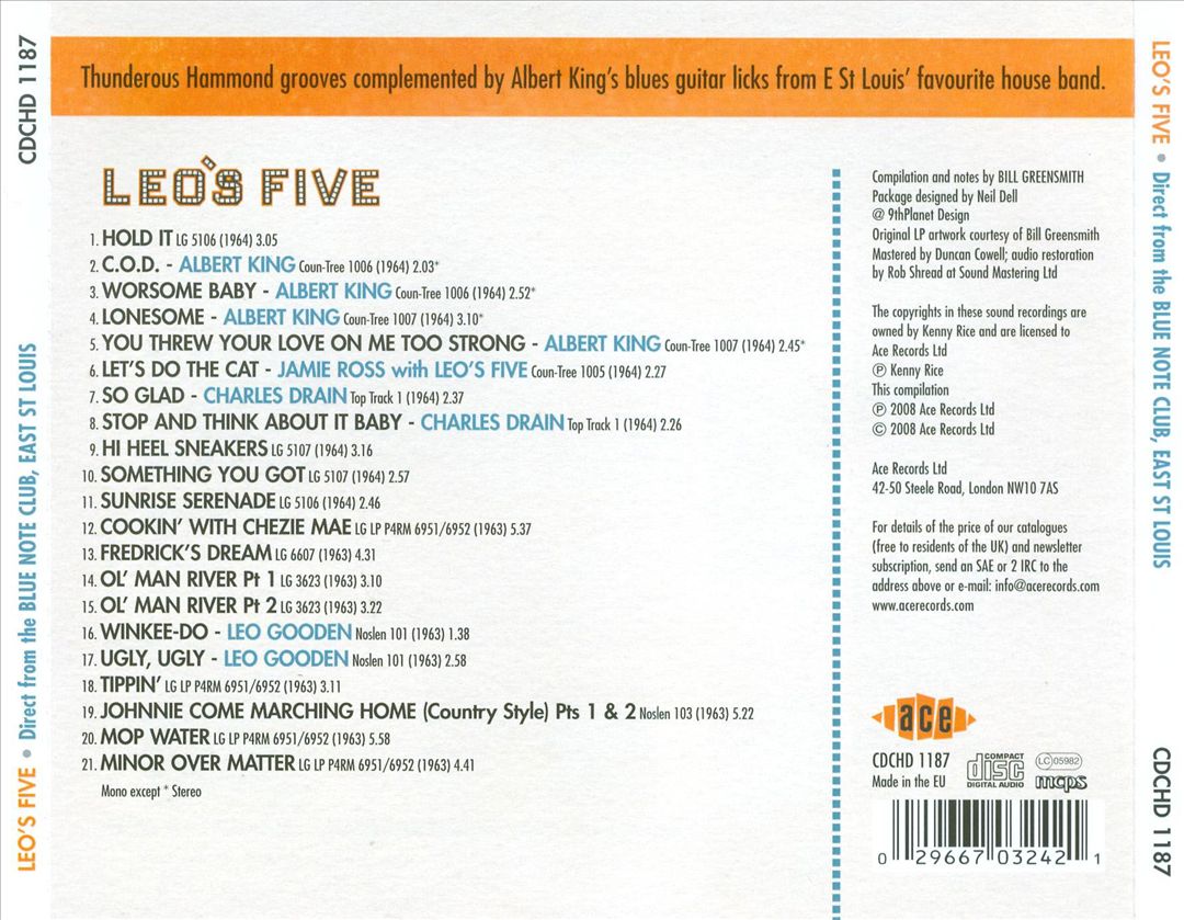 Direct from the Blue Note Club cover art