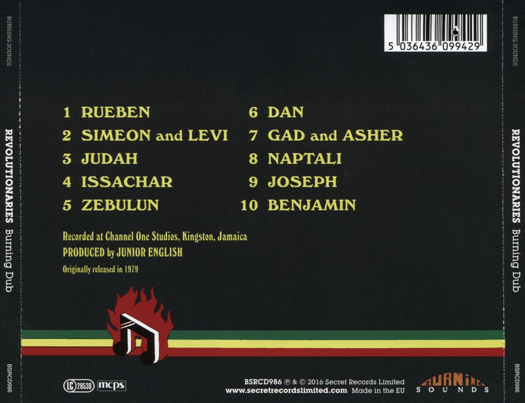 Burning Dub cover art