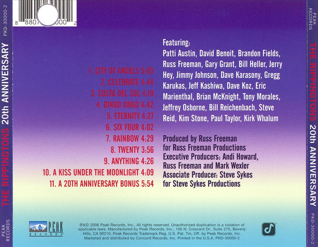 20th Anniversary cover art