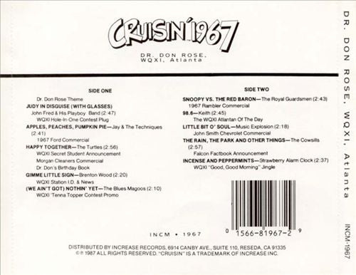 Cruisin' 1967 cover art