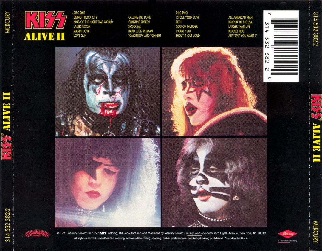 Alive II cover art
