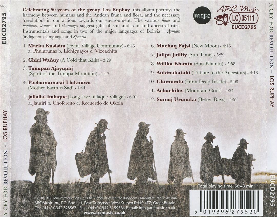 Cry for Revolution: 50 Years of Los Ruphay cover art