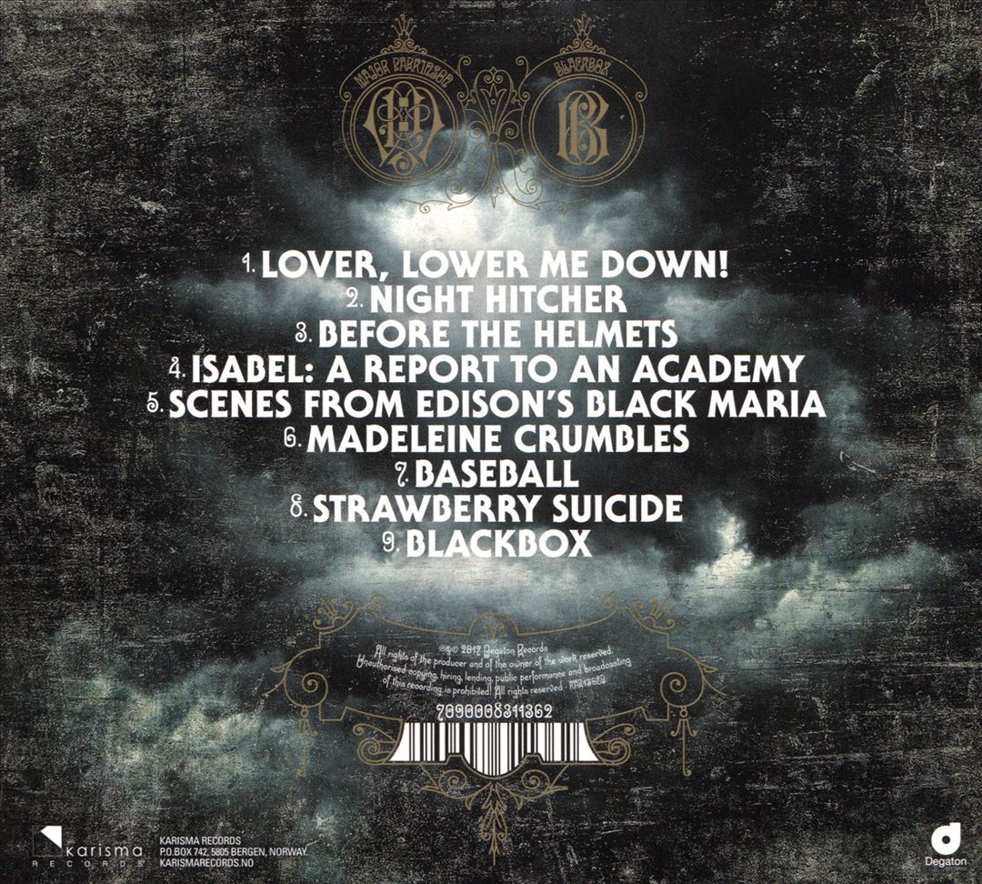 Blackbox cover art