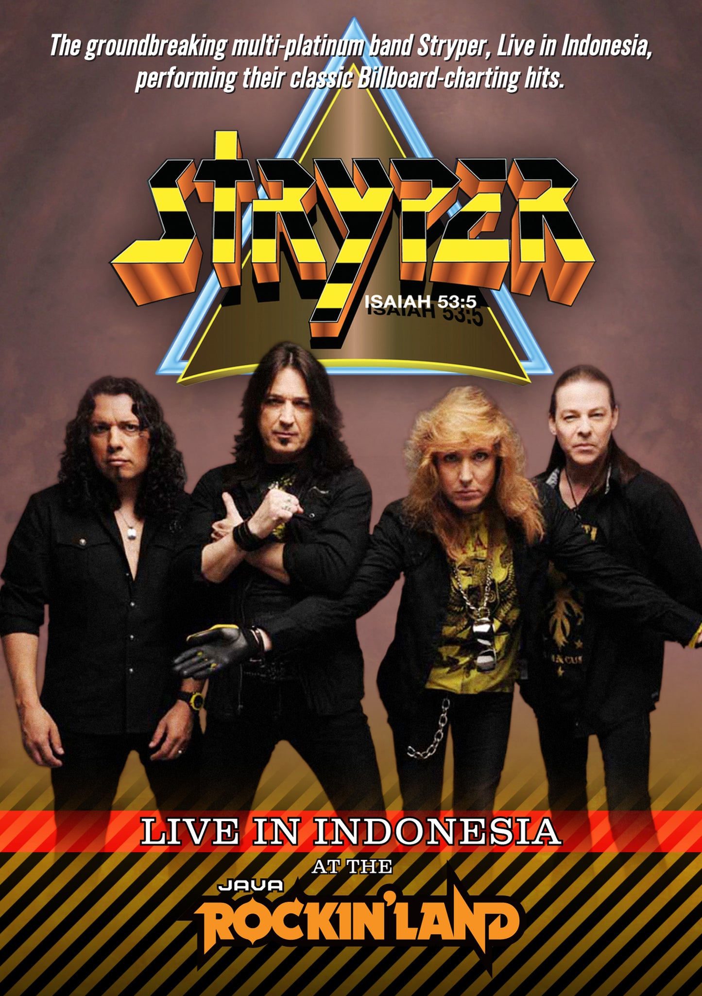 Live in Indonesia at Java Rockin Land cover art
