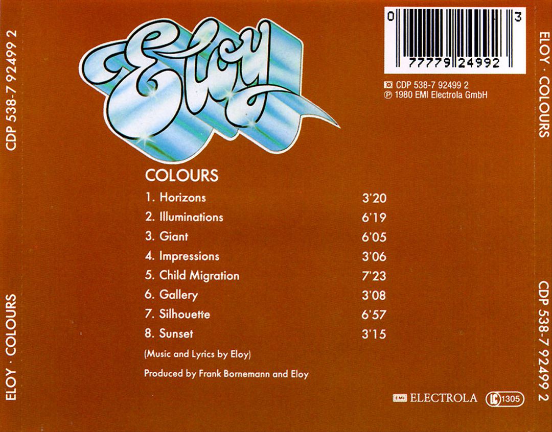 Colours cover art