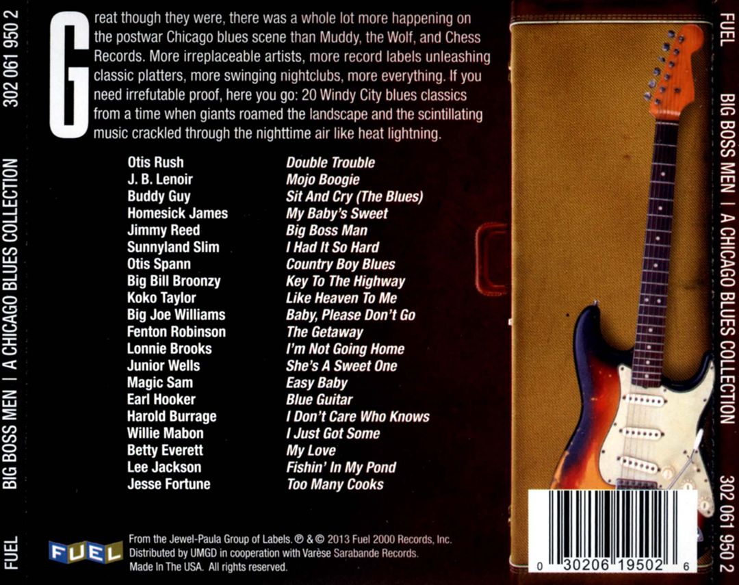 Big Boss Men: A Chicago Blues Collection cover art