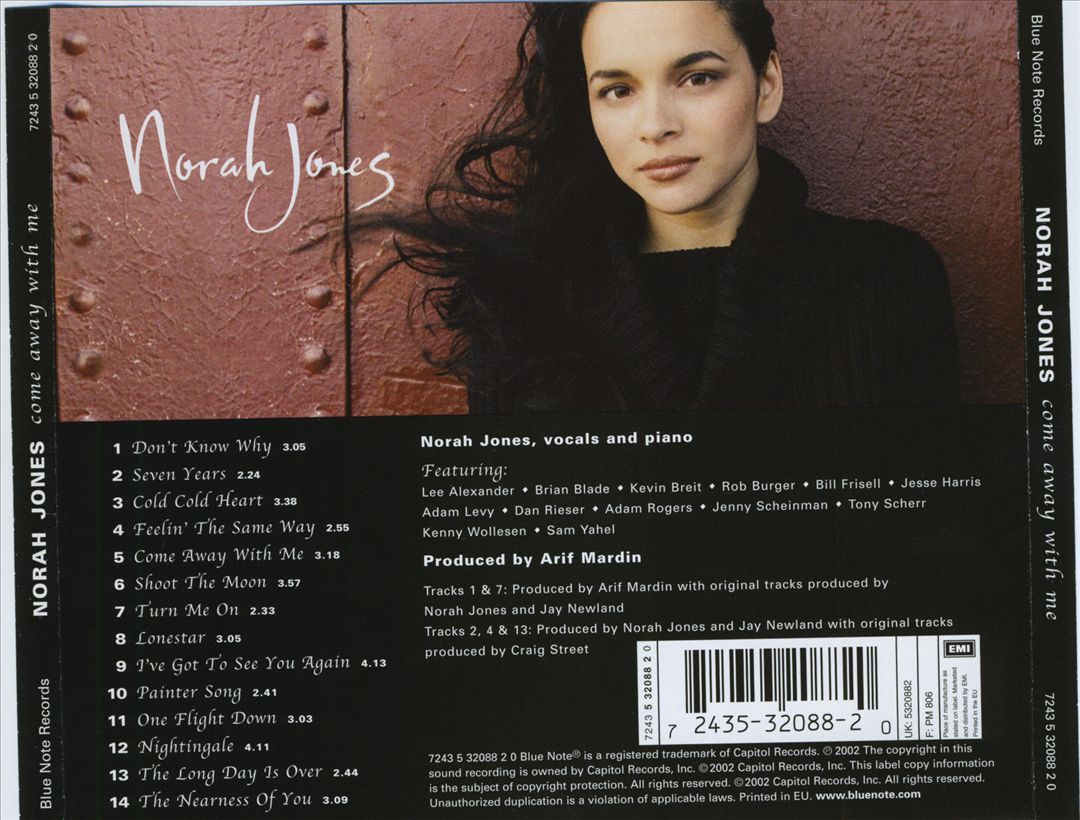 Come Away with Me cover art