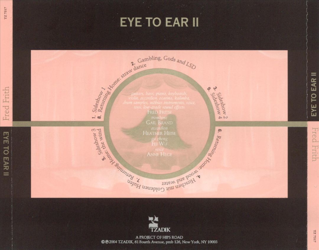 Eye to Ear, Vol. 2 cover art