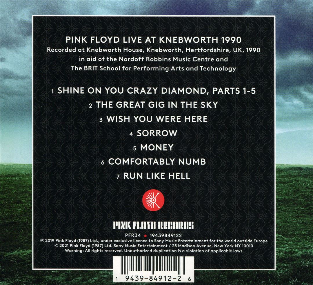 Live at Knebworth 1990 cover art