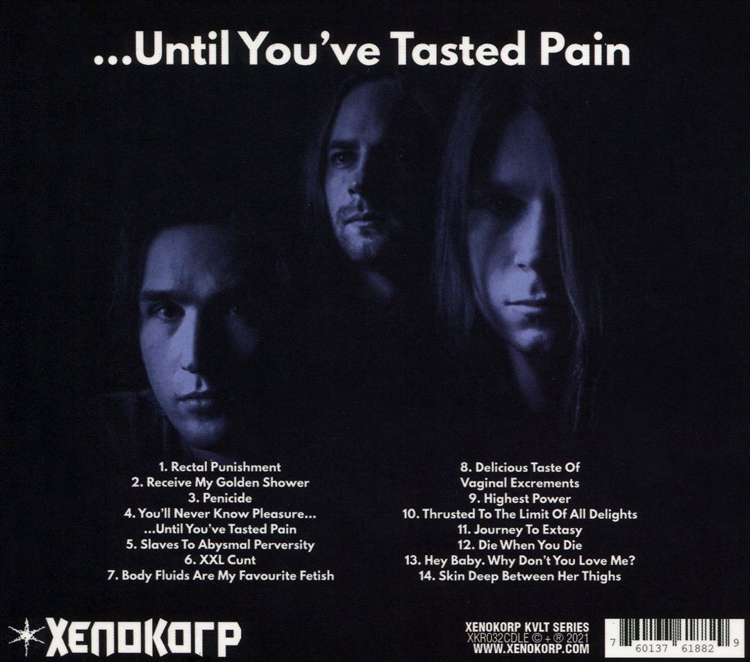 You'll Never Know Pleasure... cover art