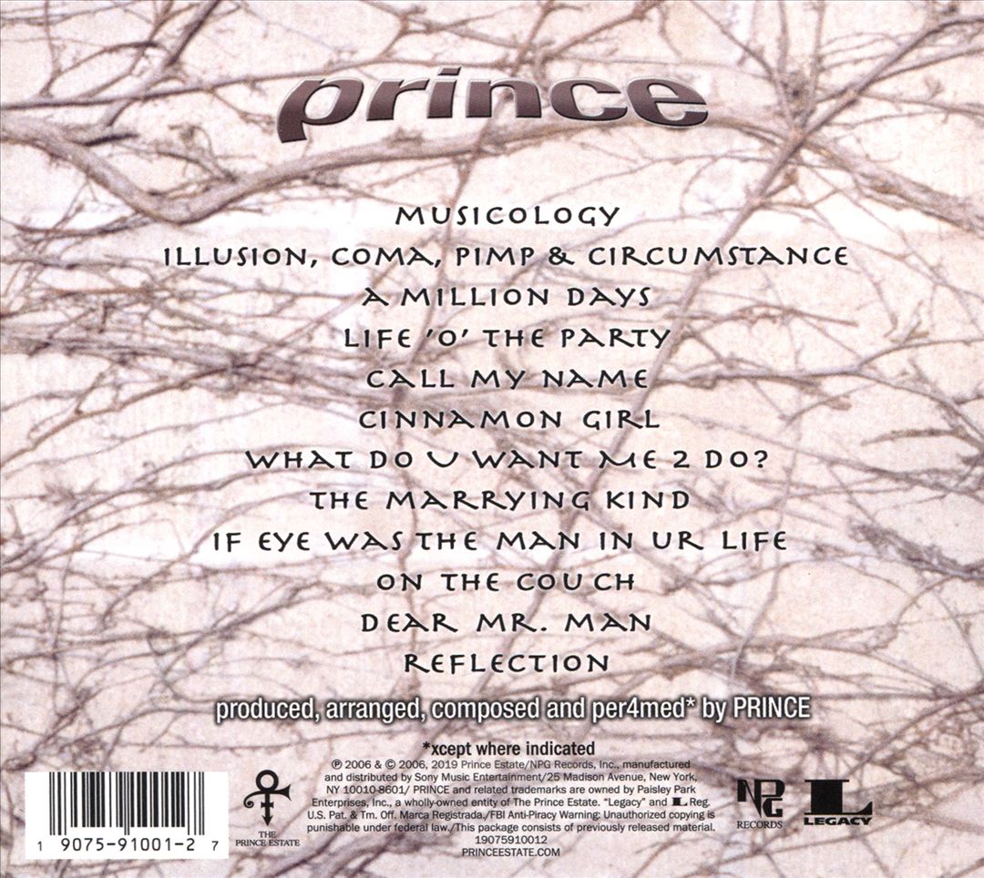 Musicology cover art