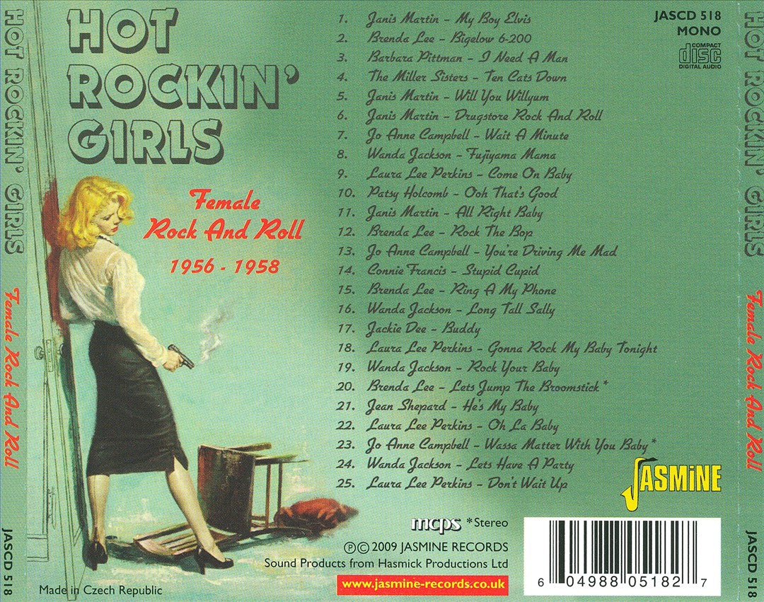 Hot Rockin' Girls: Female Rock and Roll, 1956-1958 cover art