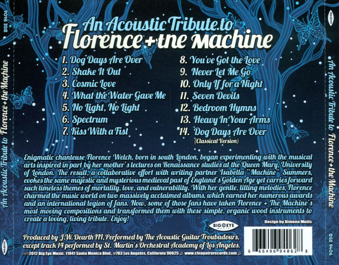 Acoustic Tribute to Florence + The Machine cover art