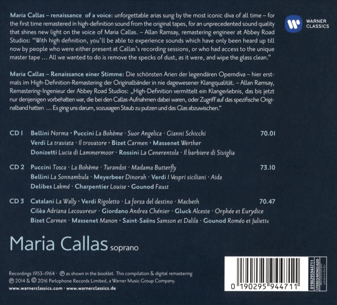 New Sound of Maria Callas cover art