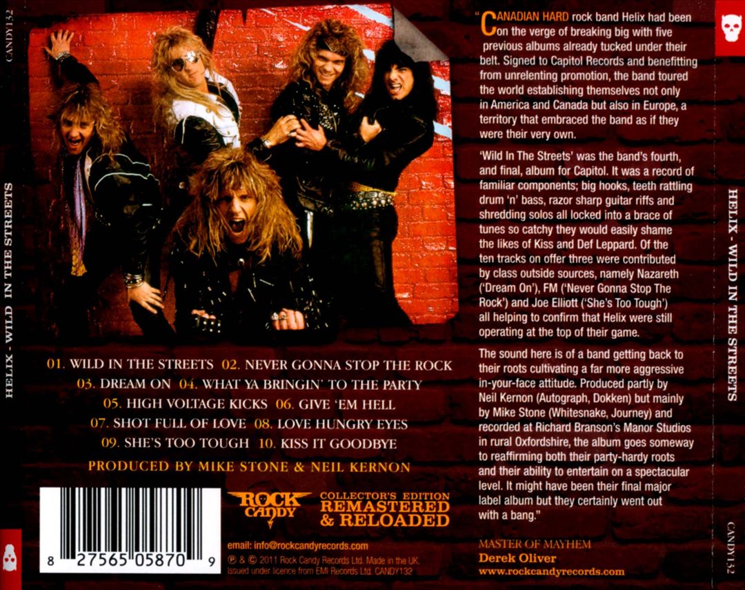 Wild in the Streets cover art