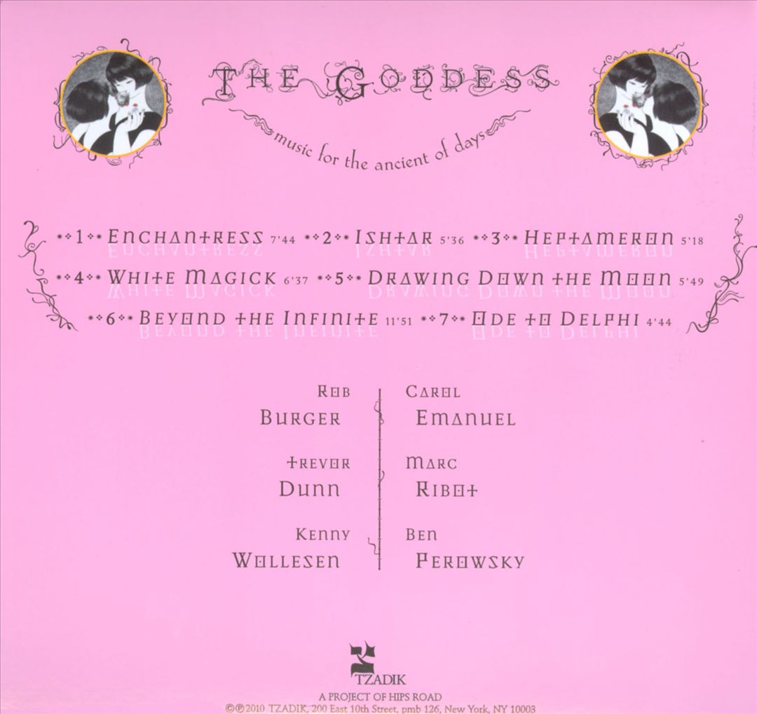 Goddess: Music for the Ancient of Days cover art