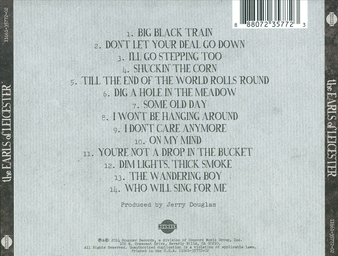 Earls of Leicester cover art