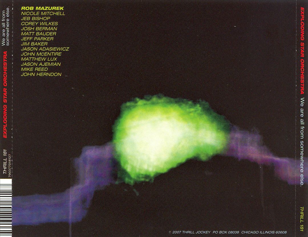 We Are All from Somewhere Else cover art