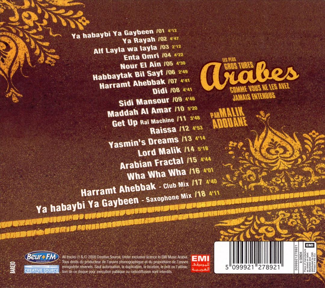 Plus Gros Tubes Arabes Comme Vous Ne Les Avez Jamais Entendus cover art