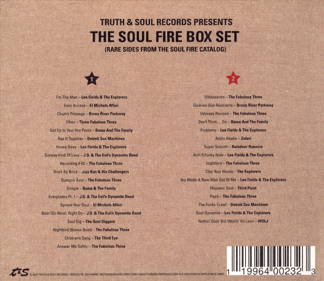 Soul Fire Box Set (Rare Sides From The Soul Fire Catalog) cover art