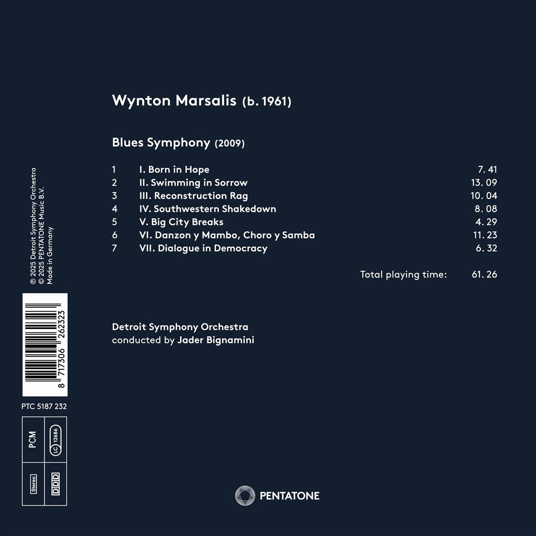 Wynton Marsalis: Blues Symphony cover art