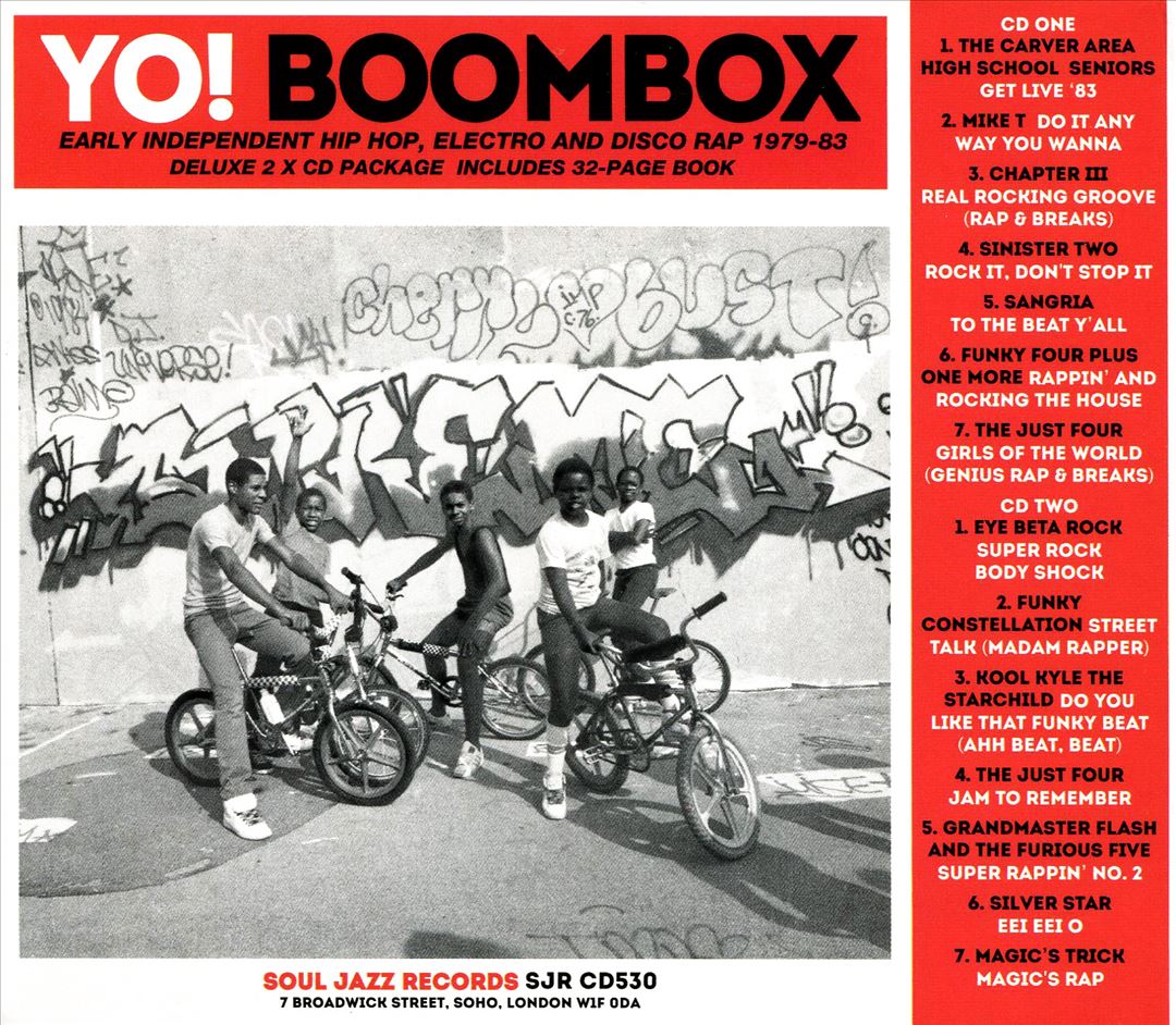 Yo! Boombox: Early Independent Hip Hop, Electro and Disco Rap 1979-1983 cover art