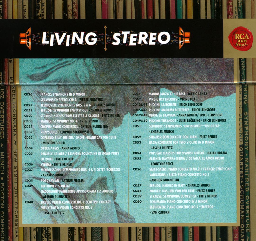 Living Stereo 60 CD Collection, Vol. 1 cover art