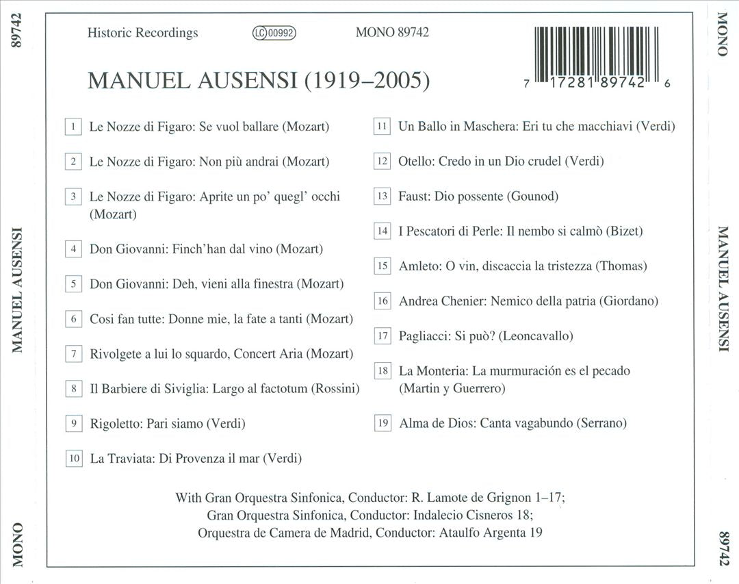 Lebendige Vergangenheit: Manuel Ausensi cover art