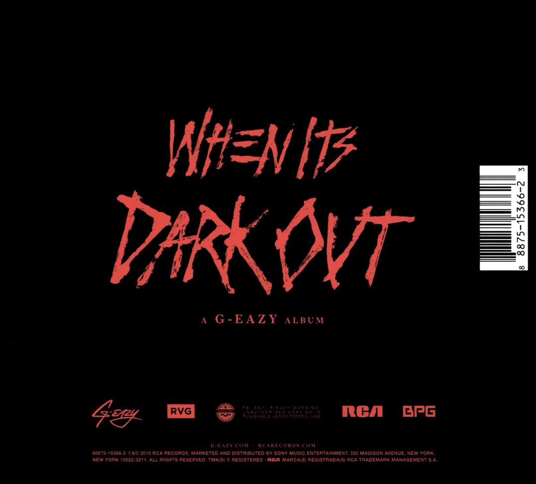 When It's Dark Out cover art