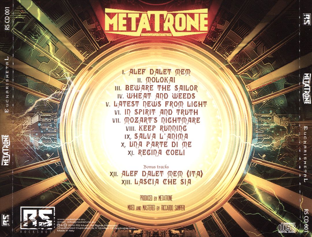 Eucharismetal cover art