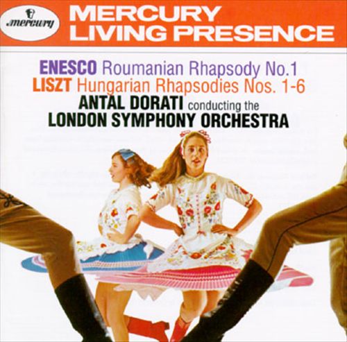 Enesco: Roumanian Rhapsody No. 1; Liszt: Hungarian Rhapsodies Nos. 1-6 cover art