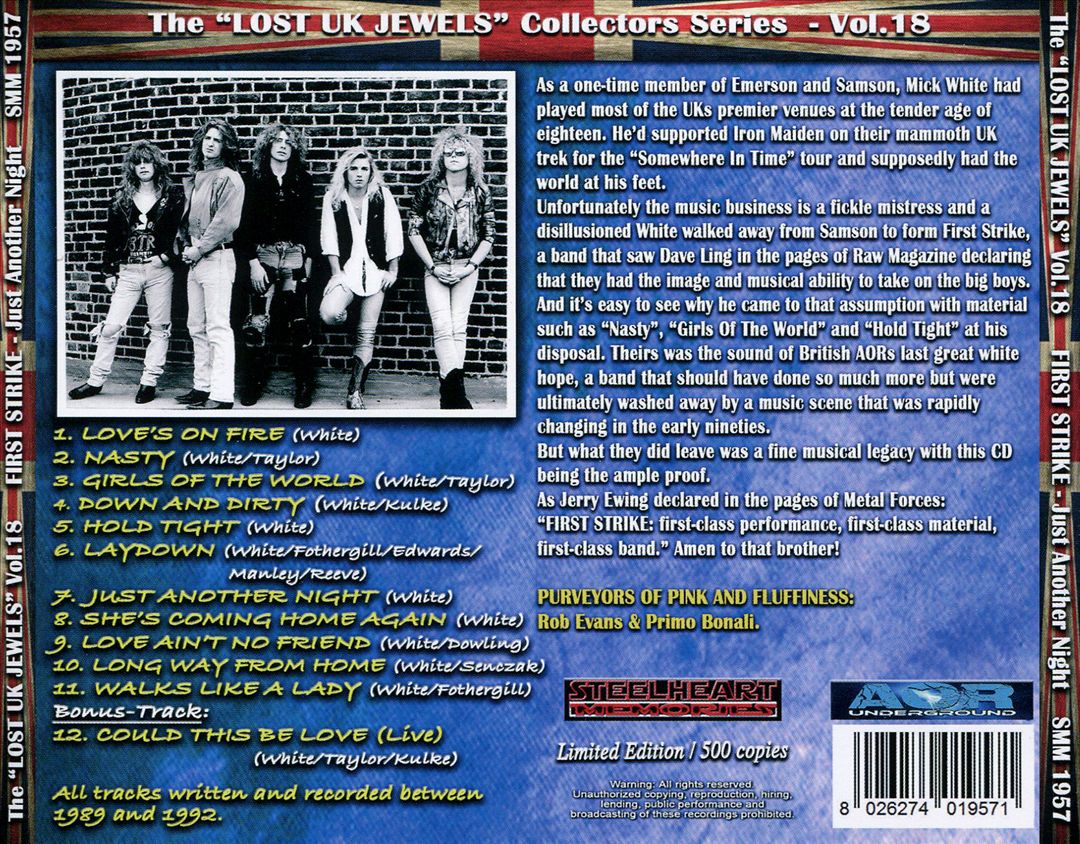 Just Another Night cover art