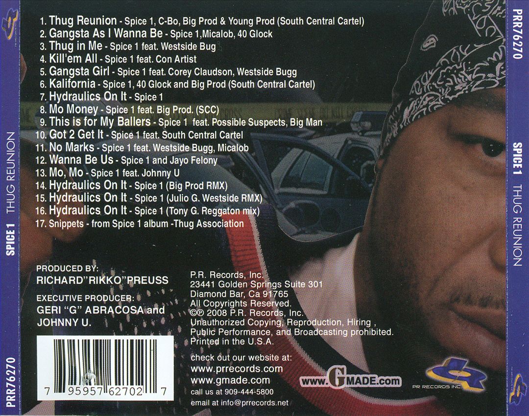 Thug Reunion cover art