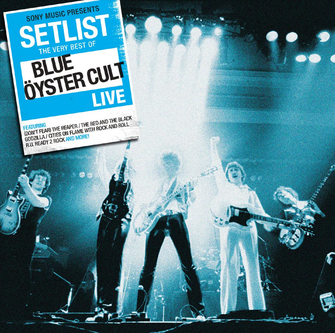 Setlist: The Very Best of Blue Öyster Cult Live cover art