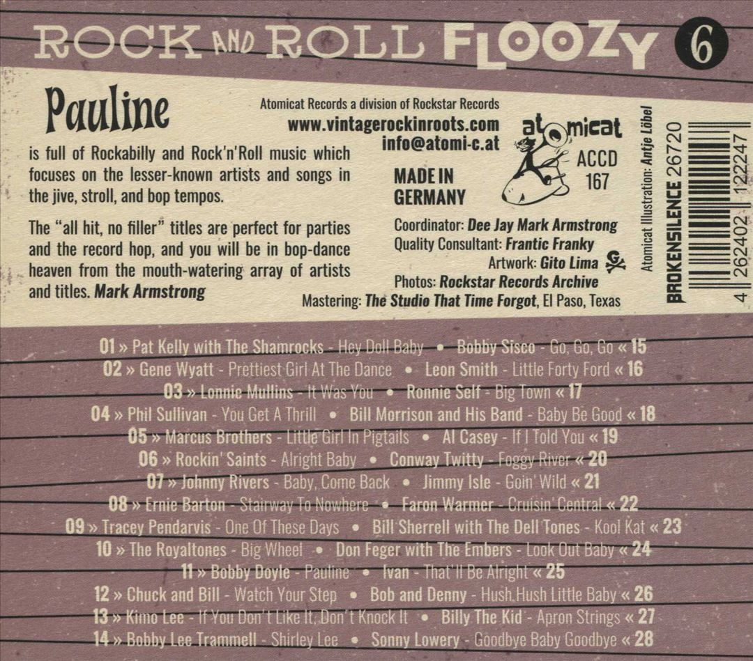 Rock 'n' Roll Floozy, Vol. 6: Pauline cover art