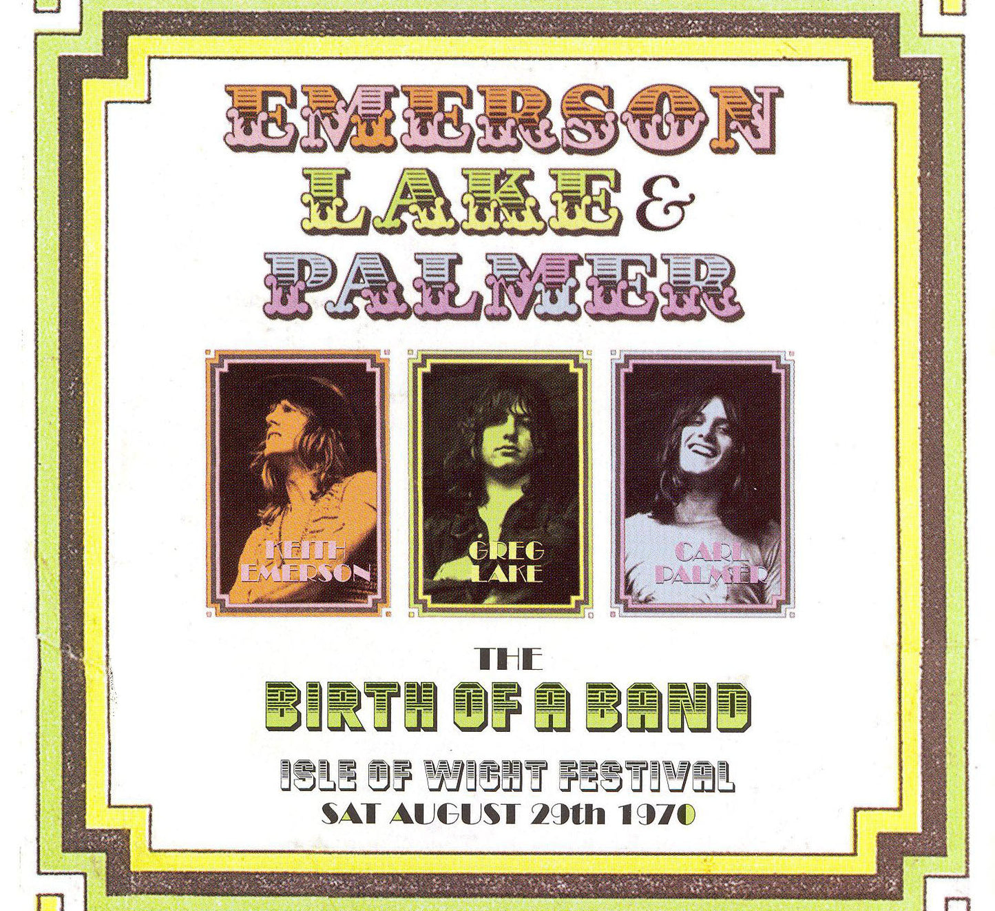 Birth of a Band: Isle of Wight Festival cover art