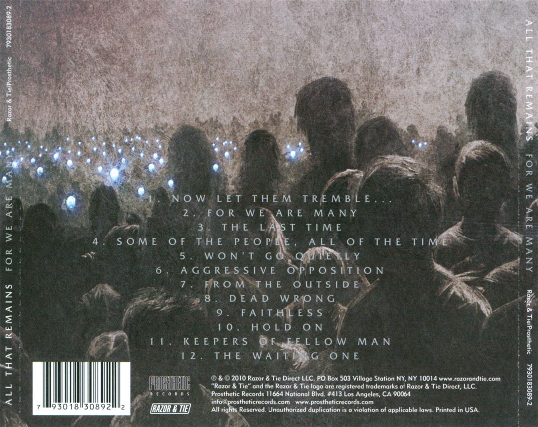 For We Are Many cover art